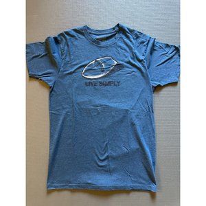 Patagonia Live Simply T-shirt Blue Medium Slim